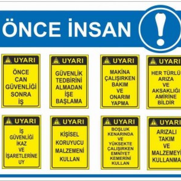 uyarı levhası