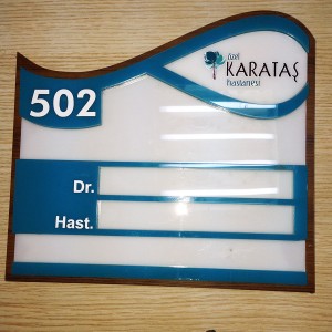 Pleksi Yönlendirme Tabelası izmir