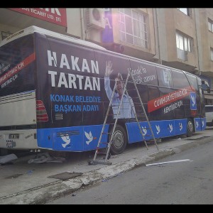 İzmir Otobüs giydirme