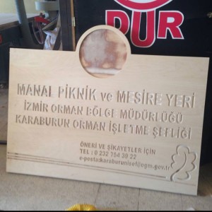 cnc kazıma tabela izmir