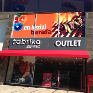Krom kutu harf izmir