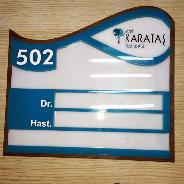 Pleksi Yönlendirme Tabelası izmir