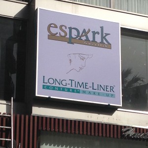 ışıklı germe tabela