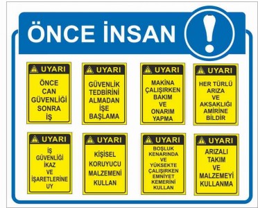 uyarı levhası