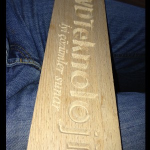 Cnc ahşap tabela izmir